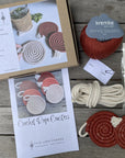 Coasters - Crochet Rope Kit
