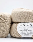 No.3 Organic Wool & Nettle yarn - ONION