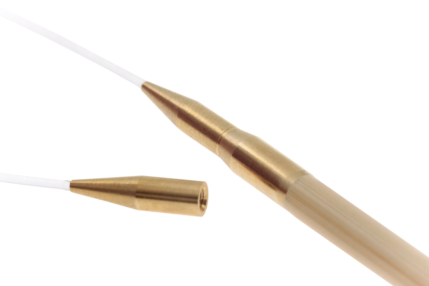 100cm Fixed Circular Bamboo knitting needles - KA Seeknit