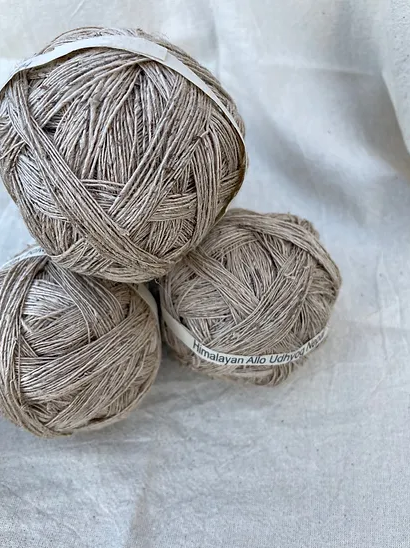 Nettle Hand spun yarn