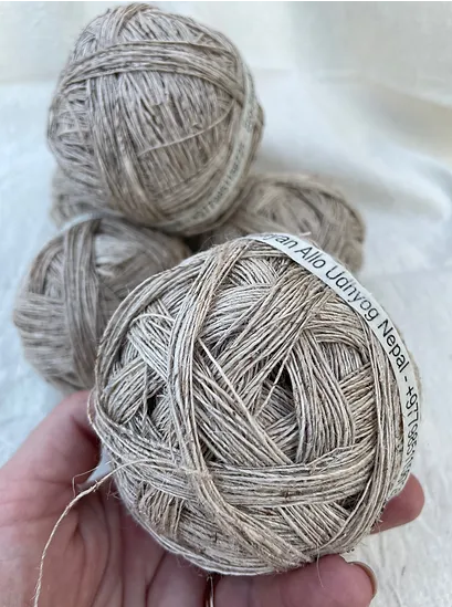 Nettle Hand spun yarn