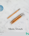 Curve IC knitting Needle pairs, 10cm/ 4" - KA SeeKnit