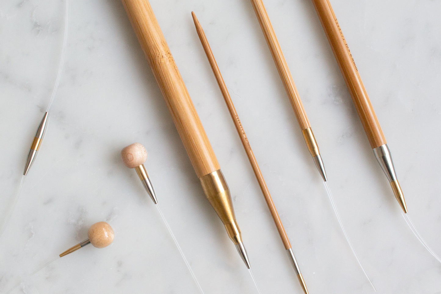 Curve IC knitting Needle Set Med, 10cm/ 4" - KA SeeKnit