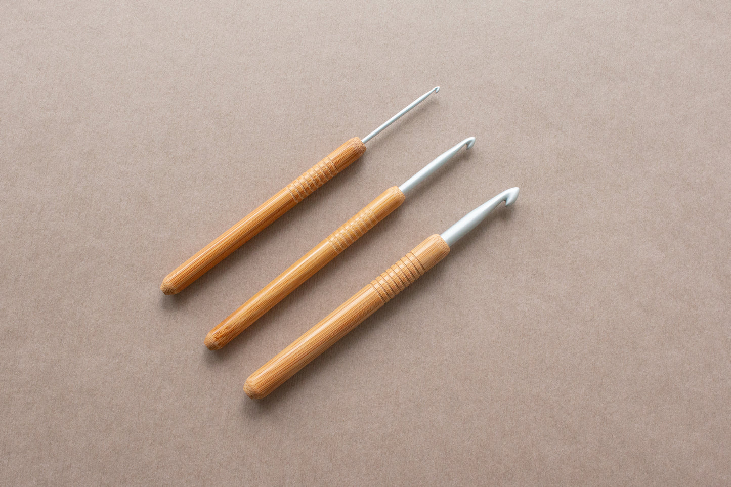 Crochet Hook w Aluminium Tip, Koshitsu - KA Seeknit