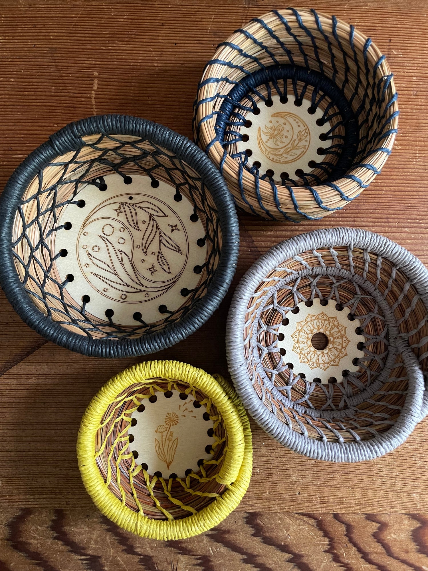 PINE NEEDLE BASKETS