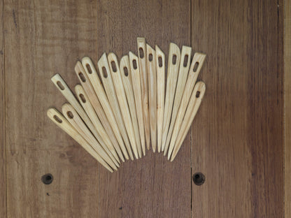 Hand crafted Wooden Needles