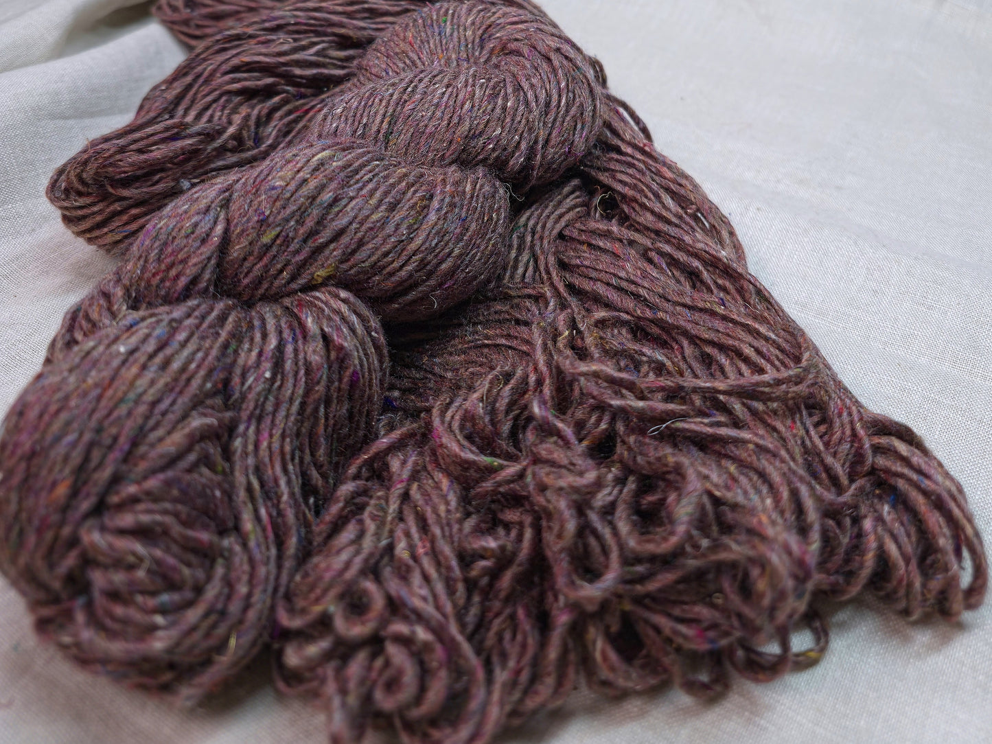 Hand spun Pulled Silk