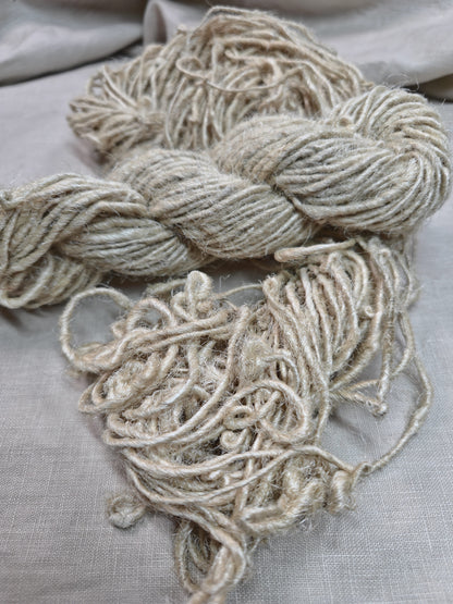Hand spun Tussah Silk