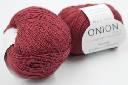 Hemp/ Cotton/ Modal yarn - ONION