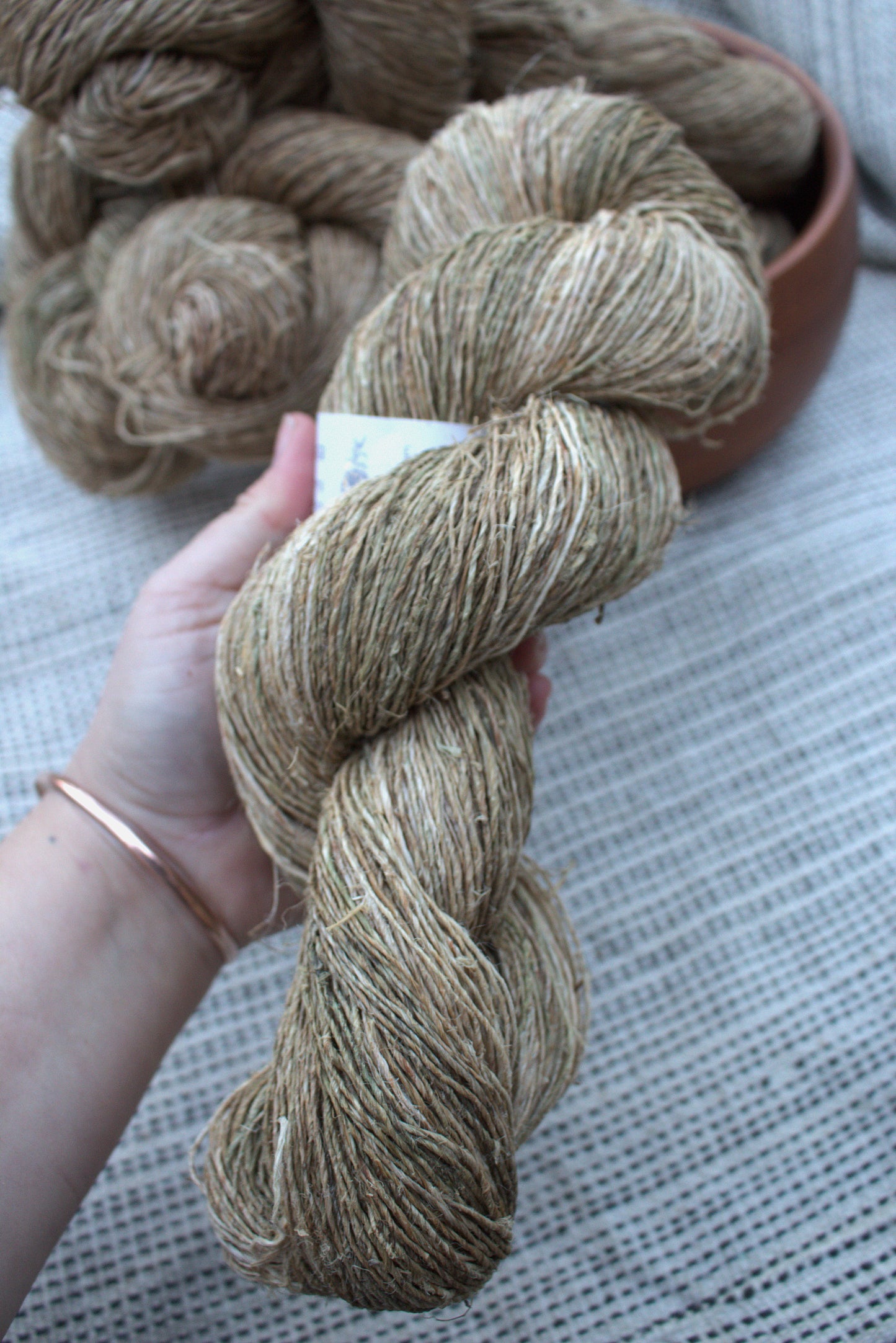 Hand spun Hemp