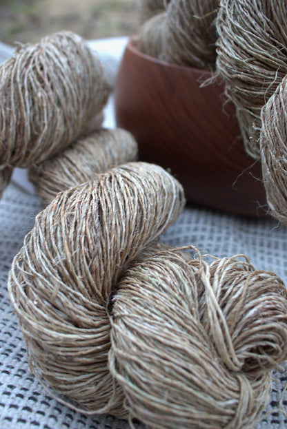 Hand spun Hemp