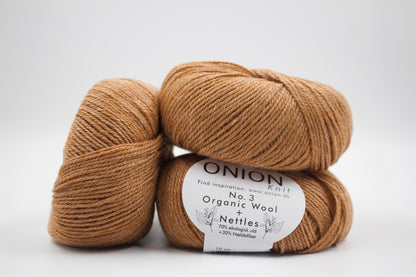 No.3 Organic Wool & Nettle yarn - ONION