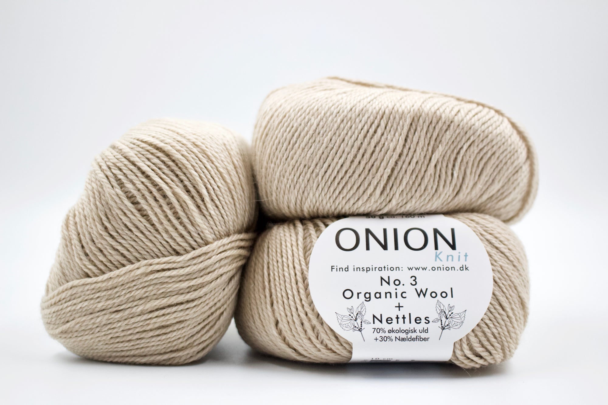 No.3 Organic Wool &amp; Nettle yarn - ONION