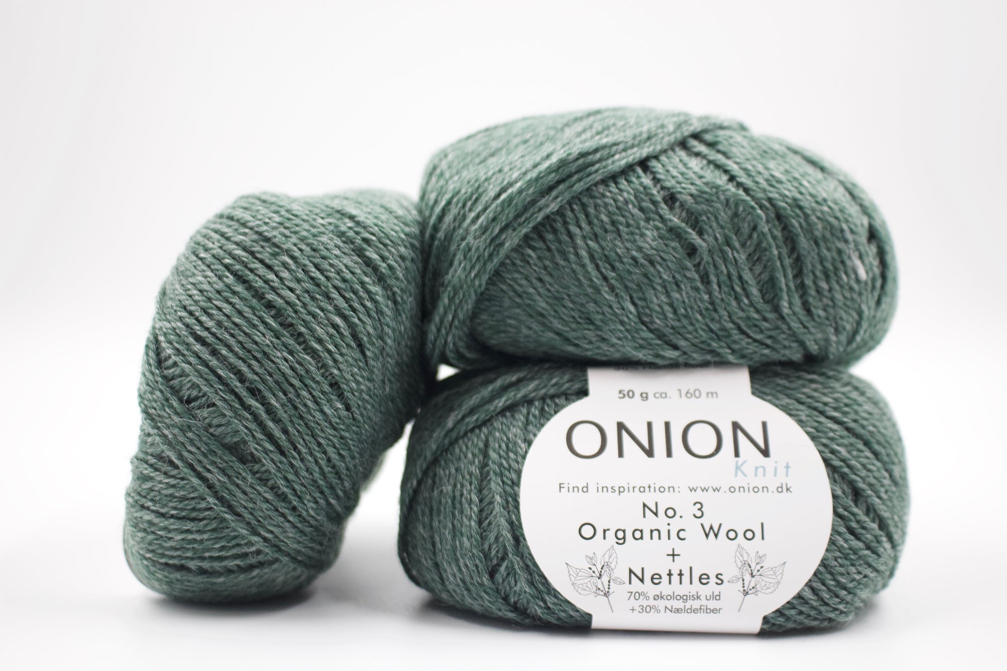 No.3 Organic Wool &amp; Nettle yarn - ONION