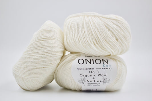 No.3 Organic Wool & Nettle yarn - ONION