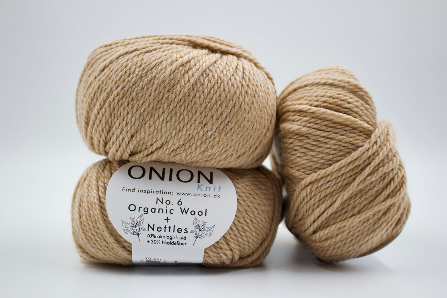 No.6 Organic Wool & Nettle yarn - ONION