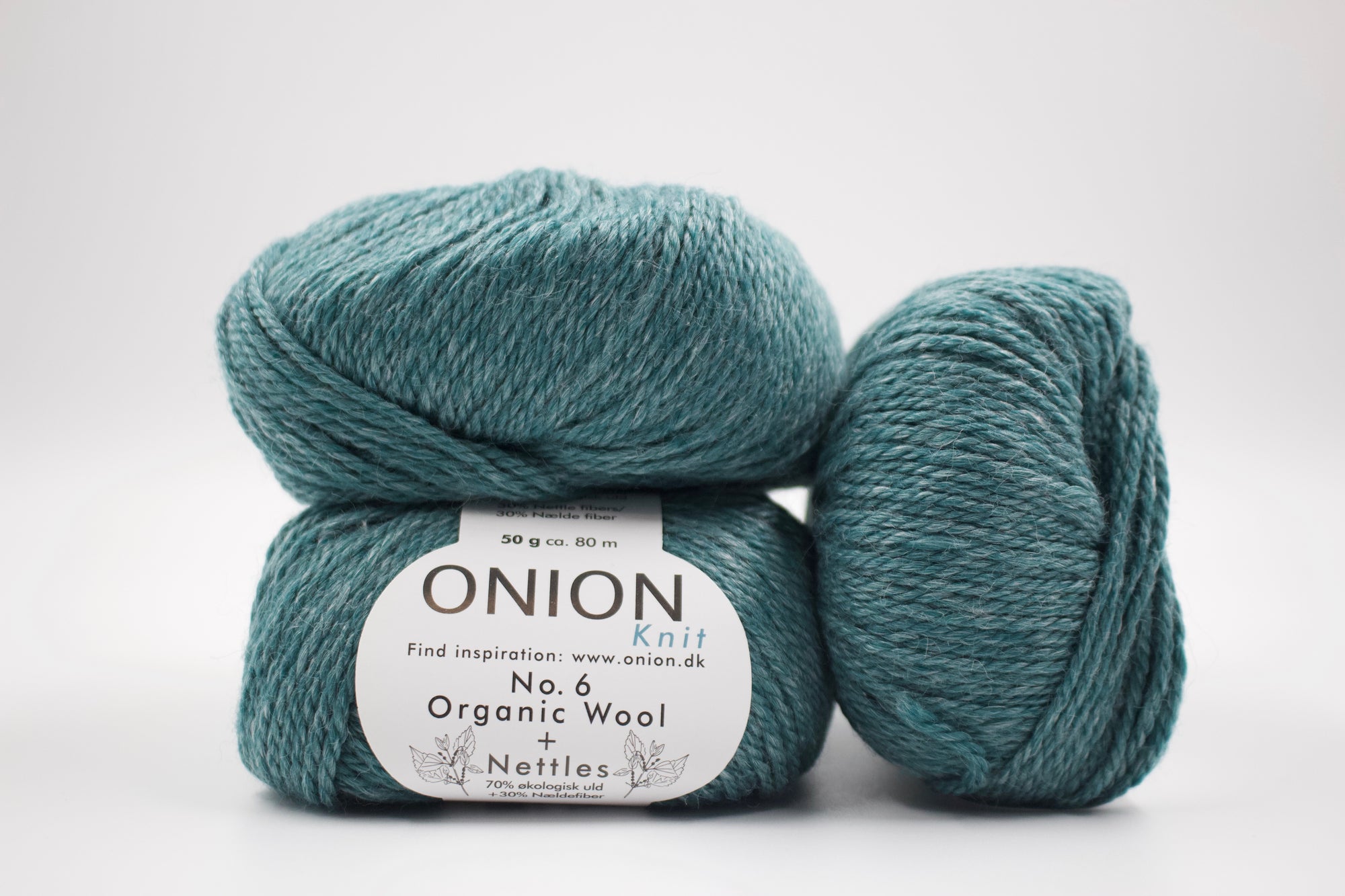 No.6 Organic Wool &amp; Nettle yarn - ONION