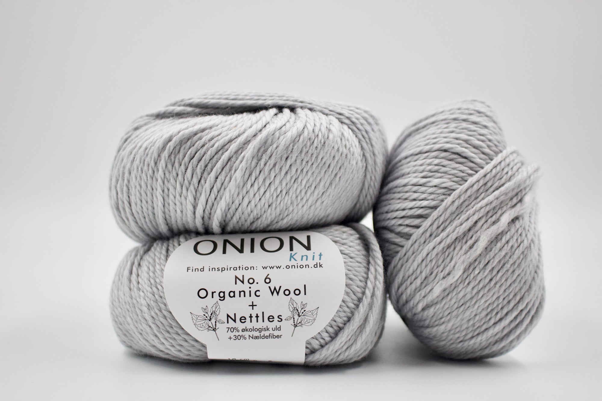 No.6 Organic Wool &amp; Nettle yarn - ONION