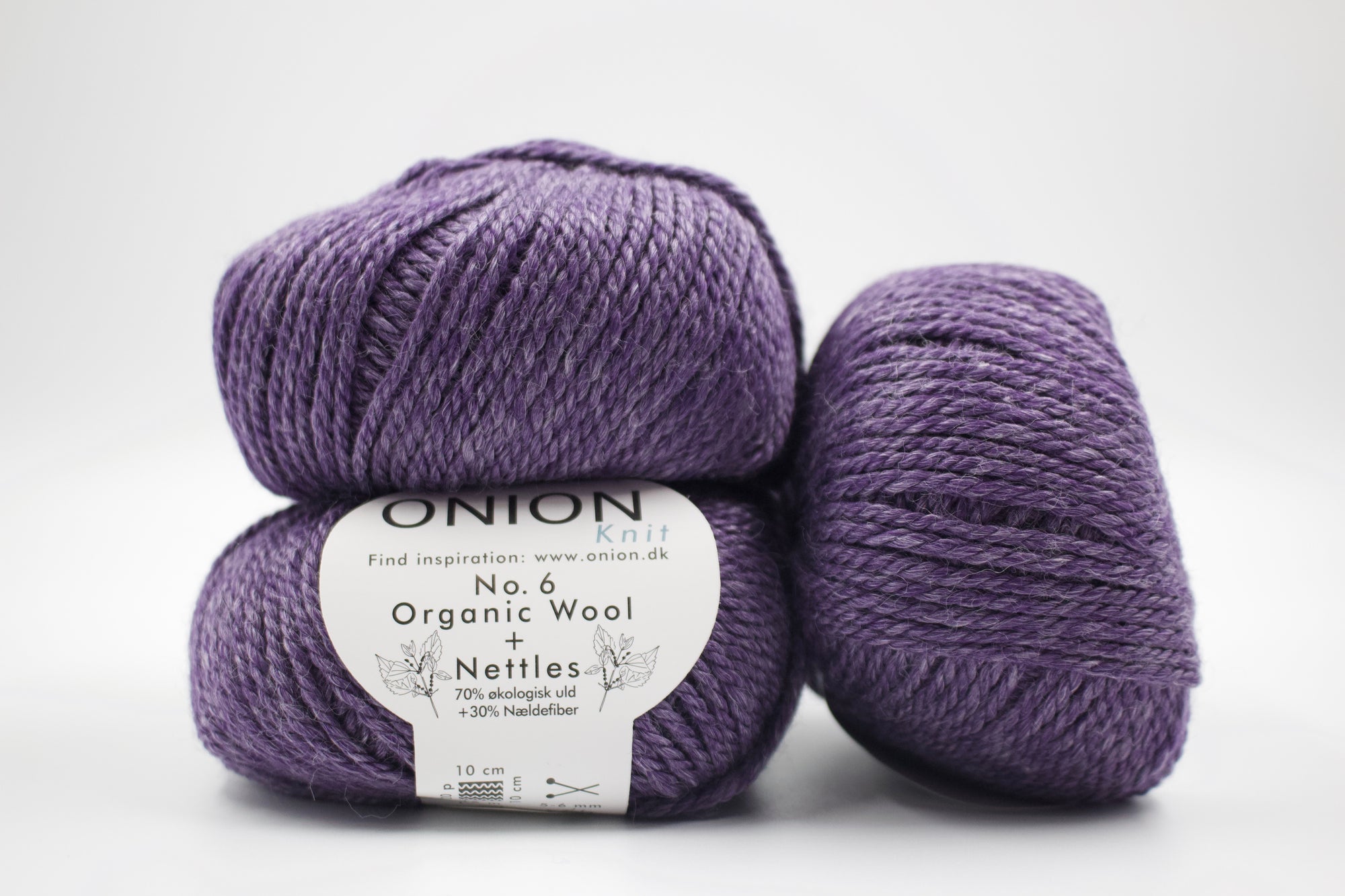 No.6 Organic Wool &amp; Nettle yarn - ONION