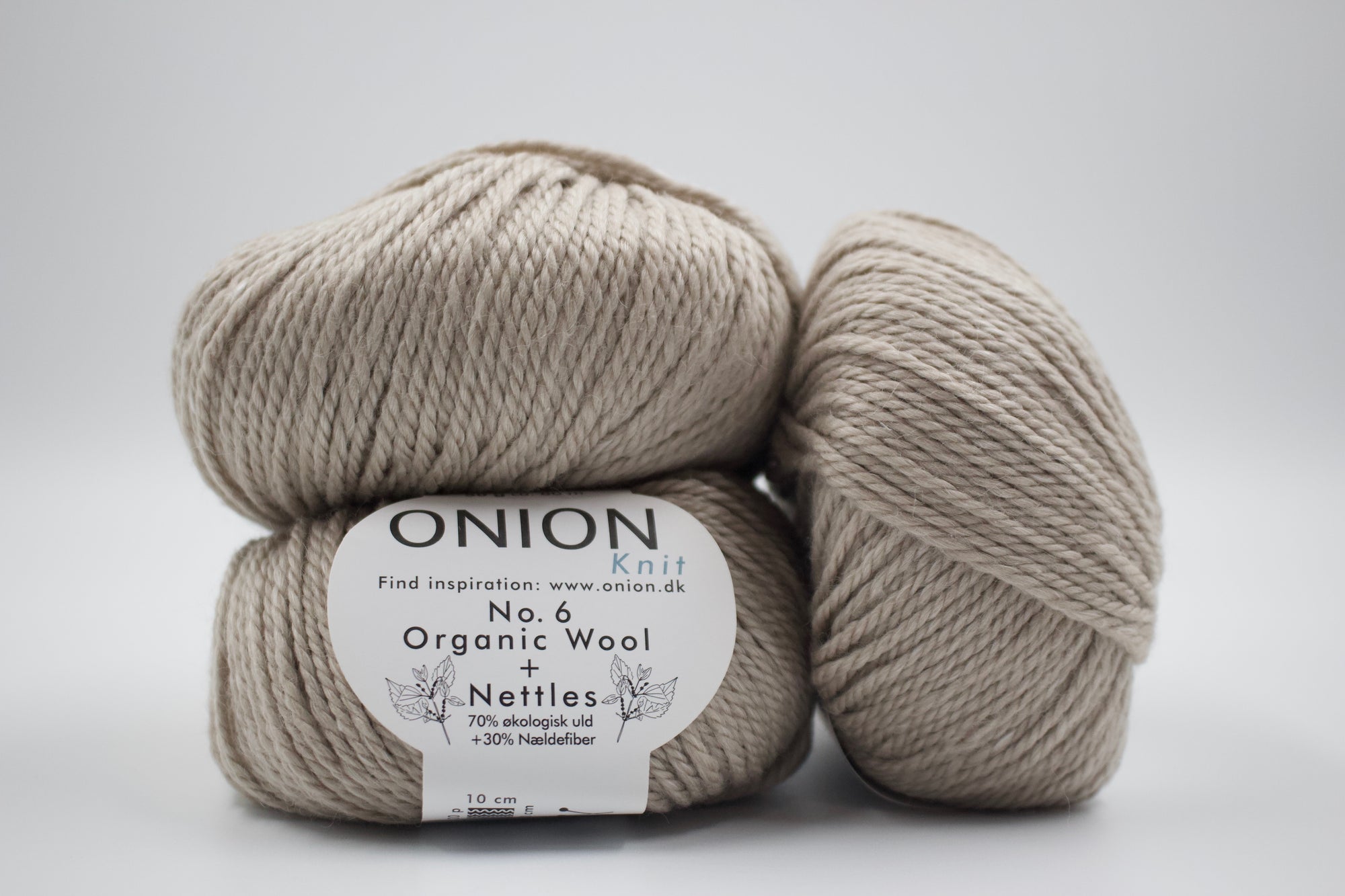 No.6 Organic Wool &amp; Nettle yarn - ONION