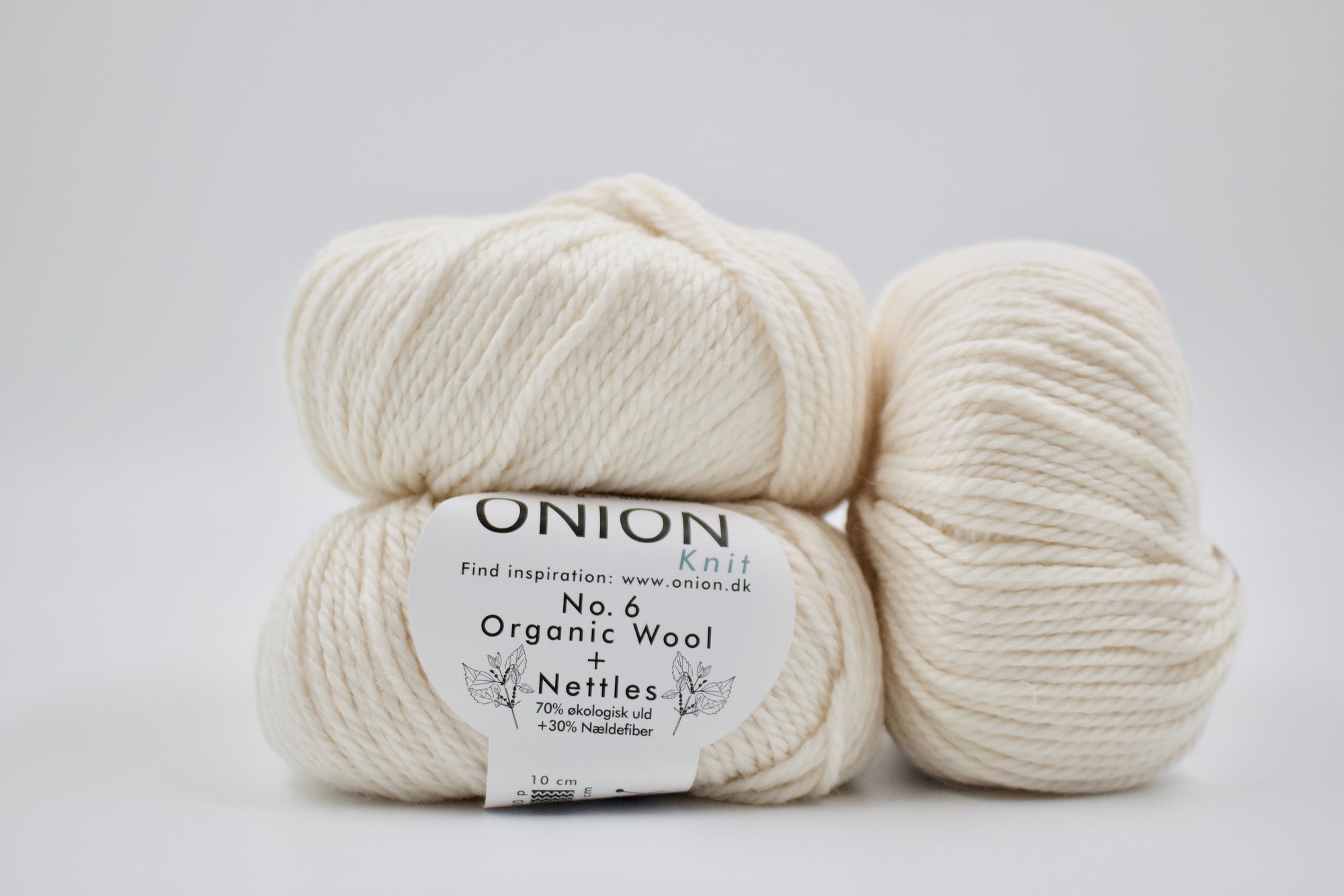 No.6 Organic Wool &amp; Nettle yarn - ONION