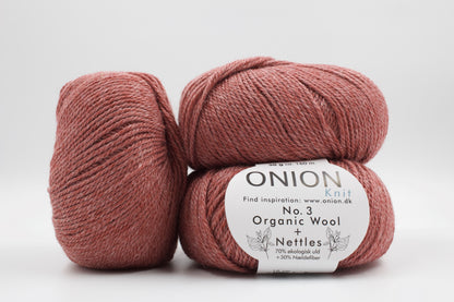 No.3 Organic Wool & Nettle yarn - ONION