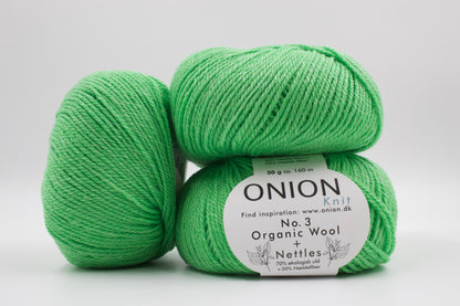 No.3 Organic Wool & Nettle yarn - ONION