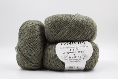 No.3 Organic Wool & Nettle yarn - ONION