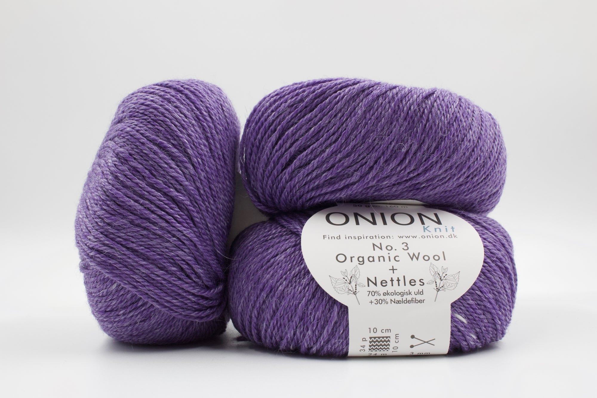 No.3 Organic Wool &amp; Nettle yarn - ONION