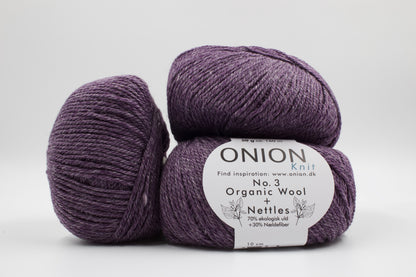 No.3 Organic Wool & Nettle yarn - ONION