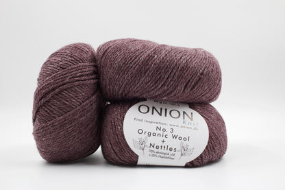 No.3 Organic Wool & Nettle yarn - ONION