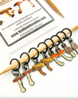 Mushroom Stitch Marker - Firefly Notes