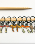 Mushroom Stitch Marker - Firefly Notes