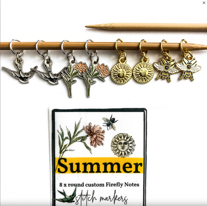 Seasonal Stitch Marker Packs - Firefly Notes