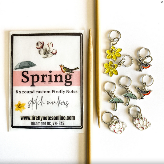 Seasonal Stitch Marker Packs - Firefly Notes