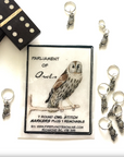 Owl Stitch Marker Pack - Firefly Notes