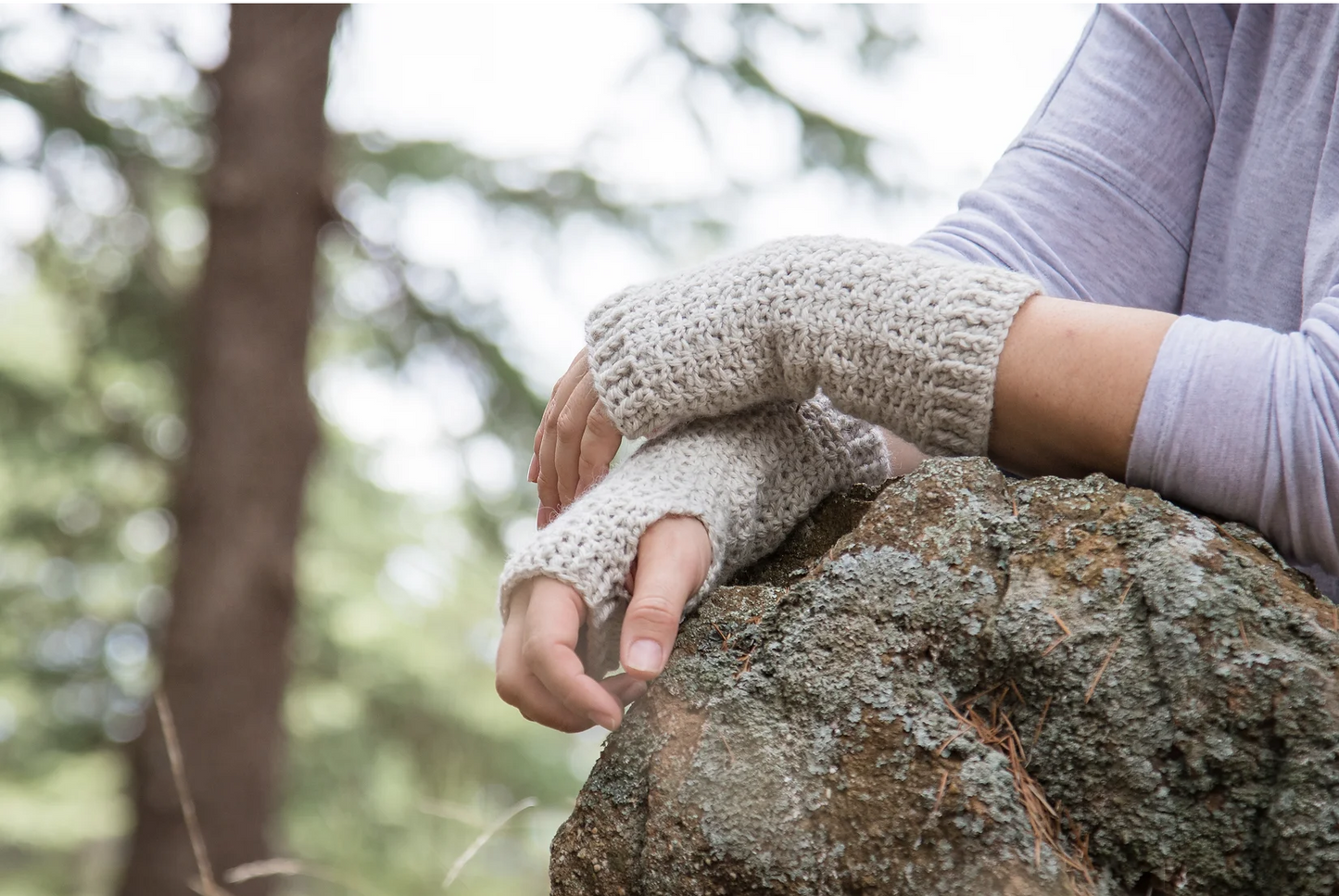 Star Gloves - crochet pattern