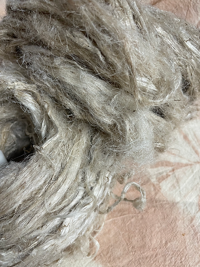 Himalayan Nettle fibre for spinning -  by Himalayan Allo Udhyog