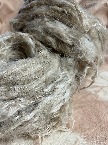 Himalayan Nettle fibre for spinning -  by Himalayan Allo Udhyog