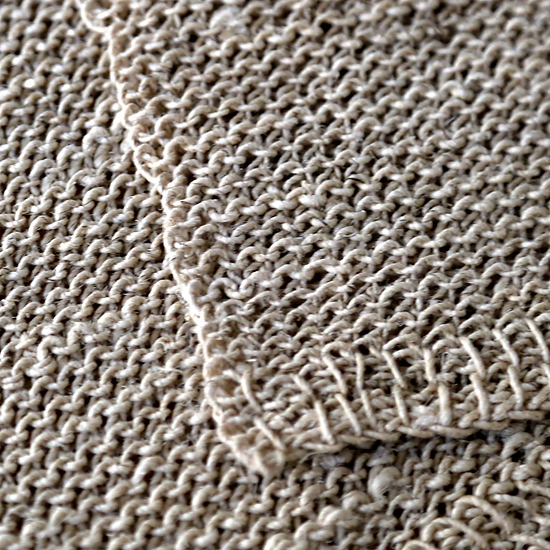 Hemp washcloth