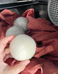 Wool dryer balls