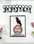 Counting yarn Crows Stitch Marker Pack