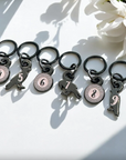 Counting yarn Crows Stitch Marker Pack
