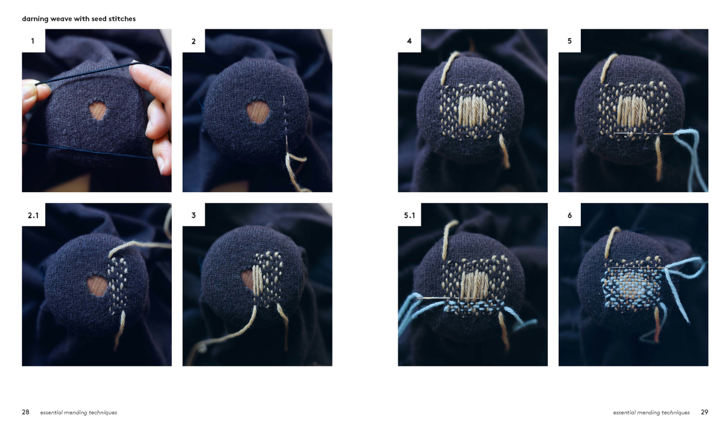 Visible Mending by Hand