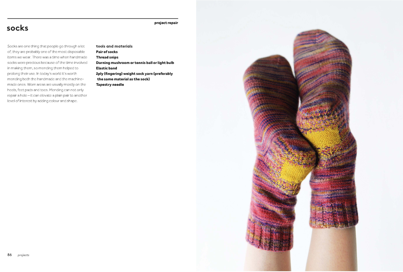 Visible Mending by Hand