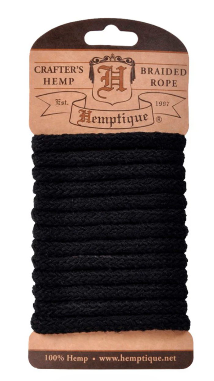 Hemp Rope 6mm Braided card