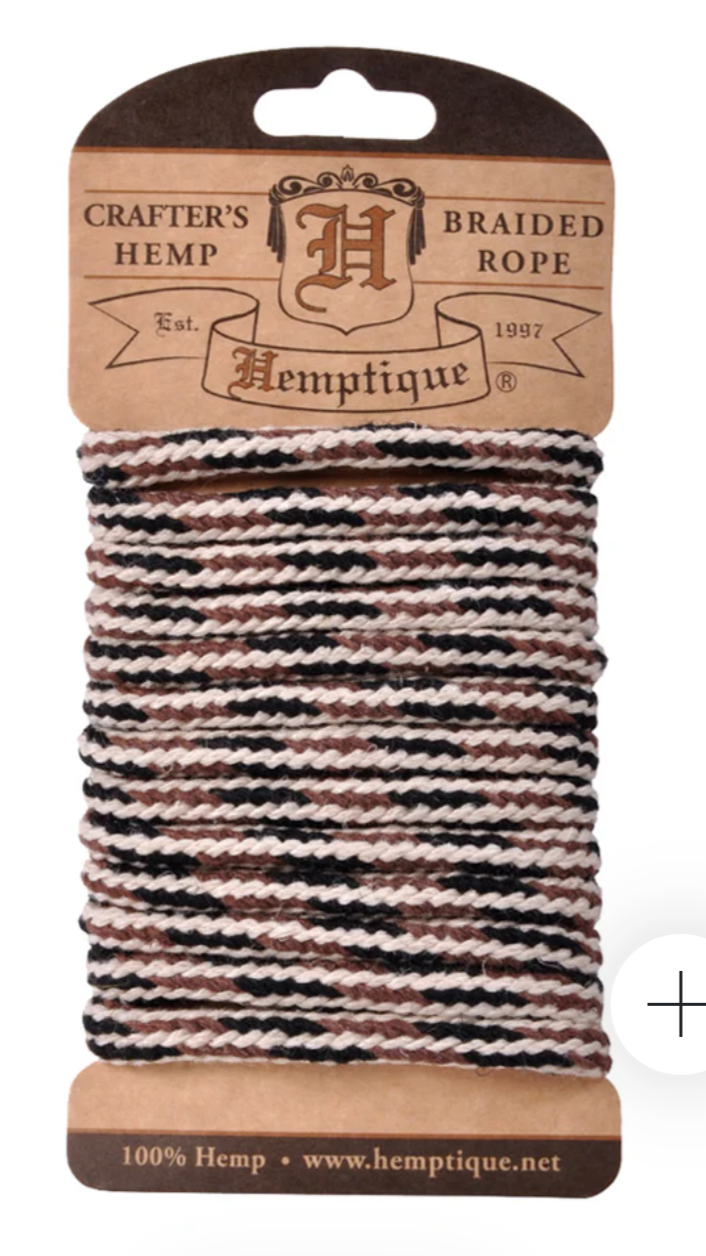 Hemp Rope 6mm Braided card