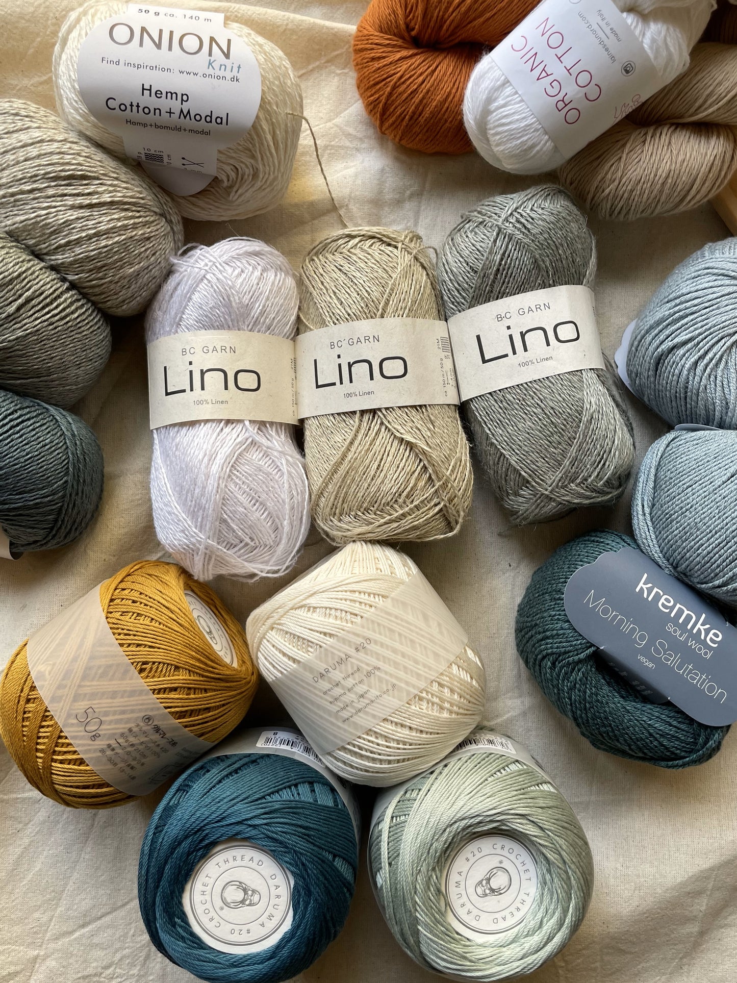 Lino- Linen yarn by BC Garn